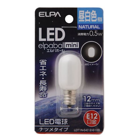 ELPA LEDd ic` 18lm(F)elpaballmini LDT1N-G-E12-G100