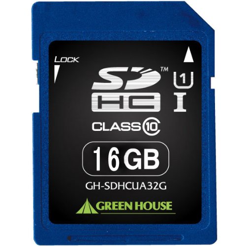 SDHC[J[h UHS-I NX10 16GB(GH-SDHCUA16G)