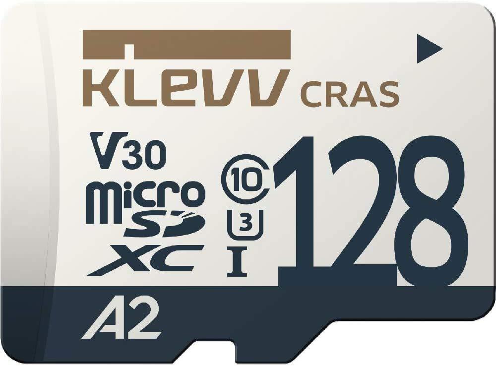 KLEVV microSDXC 128GB UHS-I U3 V30 A2 őǍ:100MB/s 4KΉ Nintendo Switch mF ivۏ K128GUSD6U3-CA