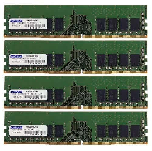DDR4-2133 UDIMM ECC 8GBx4 1Rx8(ADS2133D-E8GSB4) AhebN