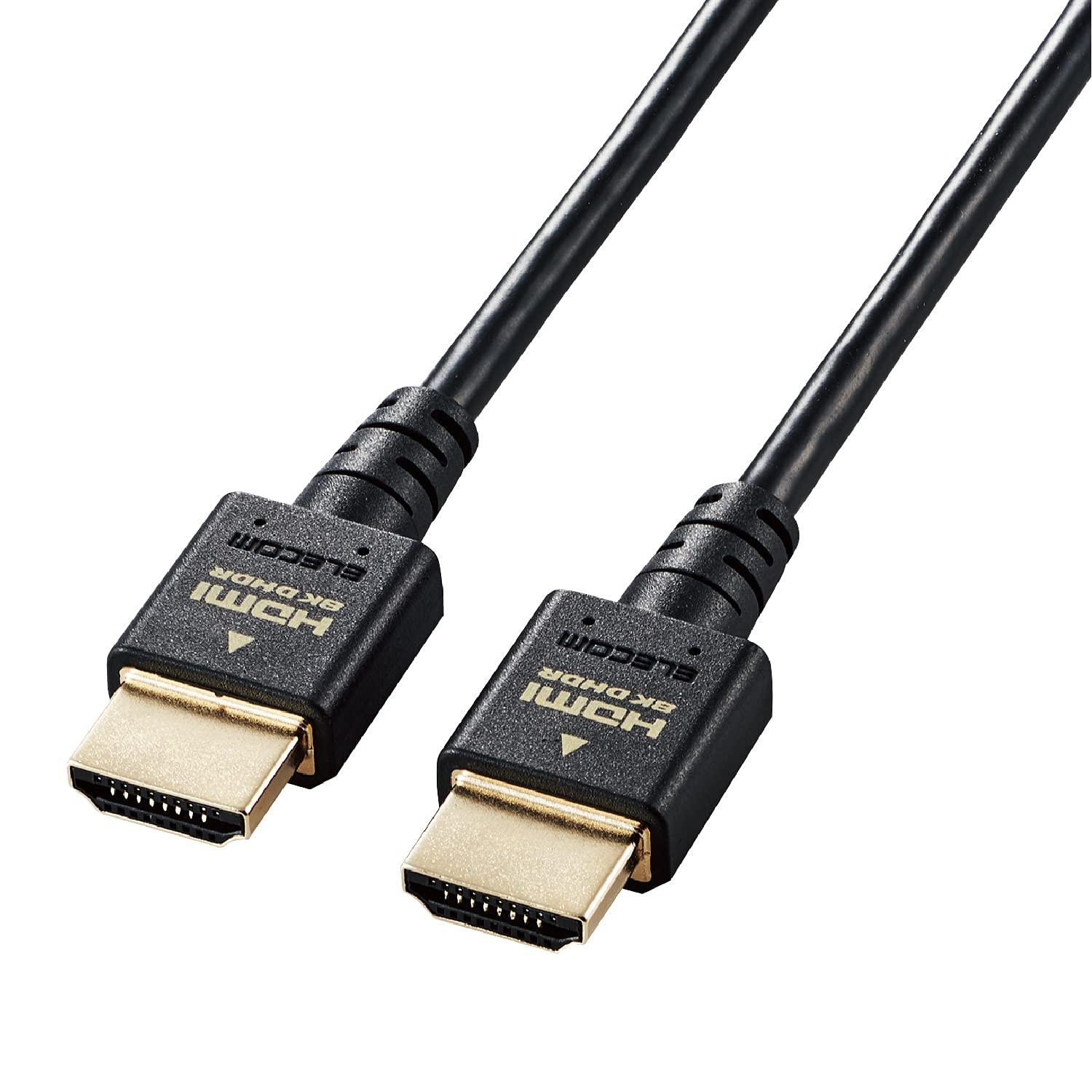 HDMIP[u/HDMI2.1/EgnCXs[h/X/1.5m/ubN(CAC-HD21ES15BK) ELECOM GR