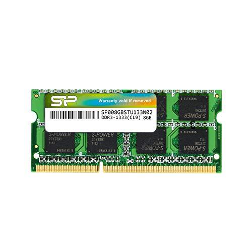 SP008GBSTU133N02 [SODIMM DDR3 PC3-10600 8GB] SP008GBSTU133N02 204PIN PC3-10600 DDR3-1333 8GB m[gp(SP008GBSTU133N02) Silicon Power