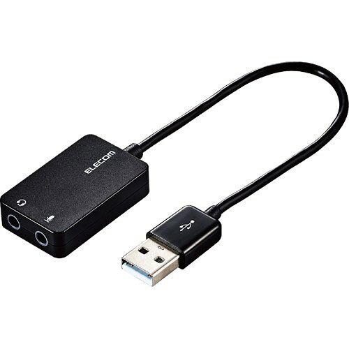 USB-AADC02BK USBI[fBIϊA_v^/0.15m/ubN(USB-AADC02BK) ELECOM GR