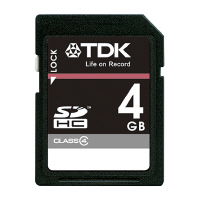 T-SDHC4GB4 [4GB] SDHC[J[h (T-SDHC4GB4) TDK