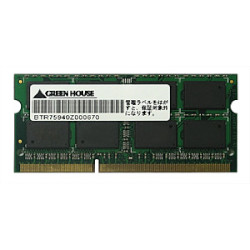 GH-DWT1333LV-4GB [SODIMM DDR3L PC3-10600 4GB] GH-DWT1333LV-4GB DDR3 1333MHzΉm[gp\Rp[ 4GB(GH-DWT1333LV-4GB) O[nEX