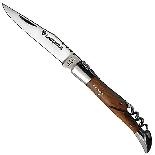 ofI(Baladeo) Laguiole knife 11cm olive corkscrew BD-0045