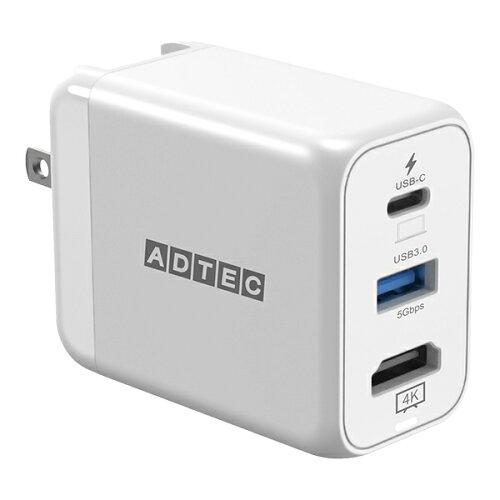  ADTEC PDΉ 4Ko USB Hub AC[d 34.5W White / APD-V034ACH-WH(APD-V034ACH-WH)