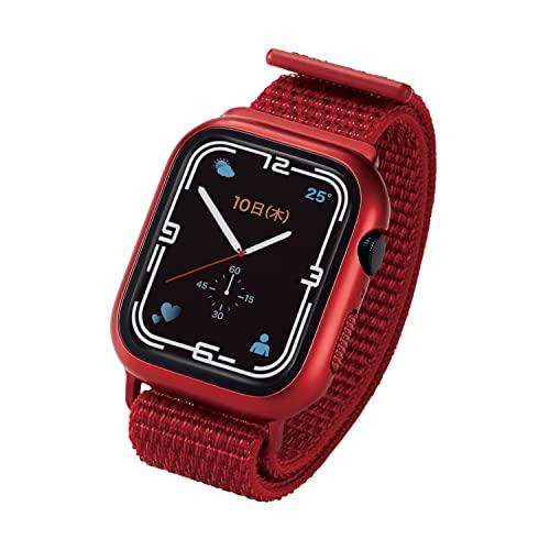 Apple Watch series7 45mm/tJo[P[X/KX/bh(AW-21ABCFBRD) ELECOM GR