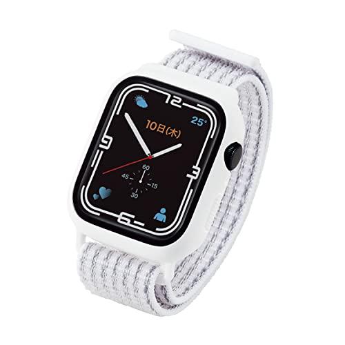 Apple Watch series7 45mm/tJo[P[X/KX/zCg(AW-21ABCFBWH) ELECOM GR