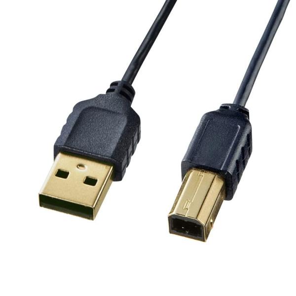 TTvC ɍUSBP[u(USB2.0 A-B^CvEubNE0.5m) KU20-SL05BKK
