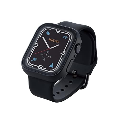 Apple Watch series7 45mmptJo[P[X v~AKX  ubN / AW-21AFCGBK ELECOM GR