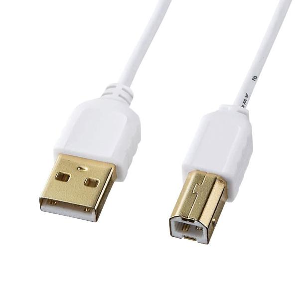 TTvC ɍUSBP[u (USB2.0 A-B^Cv) 1.5m KU20-SL15WK