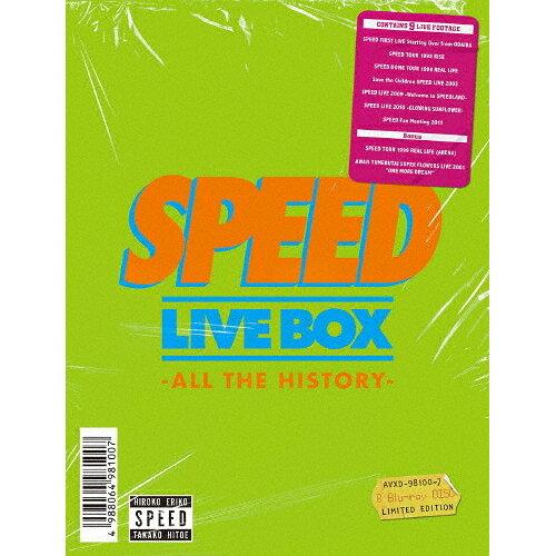SPEED LIVE BOX [ ALL THE HISTORY [(񐶎Y) SPEED
