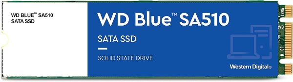 WDS500G3B0B WD Blue SA510 SSD SATA6Gb/s 500GB M.2 2280(WDS500G3B0B) WESTERN DIGITAL