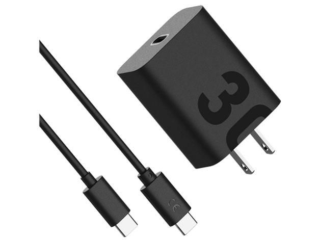TurboPower 30USB-C USB-PD QC4.0 and 1m USB-C to C cable(SJMC301-JP) Motorola