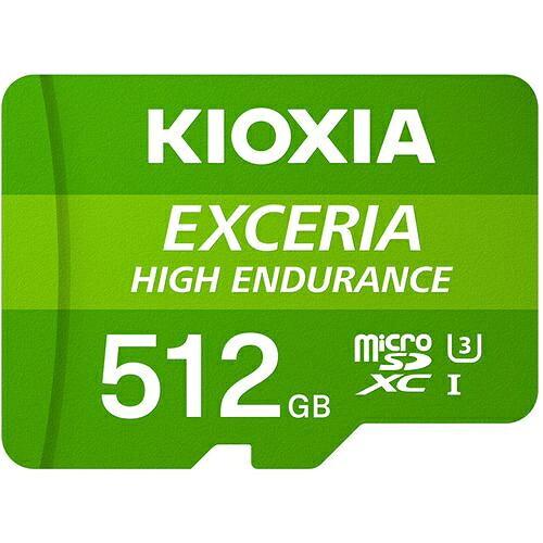 KIOXIA KEMU-A512G microSDXCJ[h EXCERIA HIGH ENDURANCE 512GB KEMUA512G(KEMU-A512G) TOSHIBA 