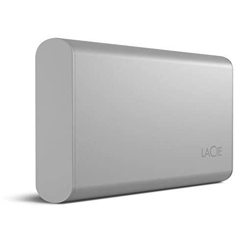 LaCie V[ |[^uSSD Portable SSD 500GB USB-C Mac/iPad/WindowsΉ 5Nۏ Vo[ STKS500400