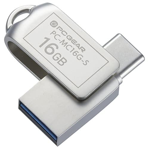 I[d@ USB[ 16GB TypeCTypeAΉ PC-MC16G-S 01-0062 OHM