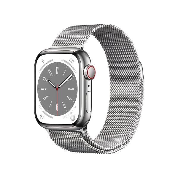 Apple Watch Series 8(GPS + Cellularf)- 41mmVo[XeXX`[P[XƃVo[~l[[[v APPLE Abv