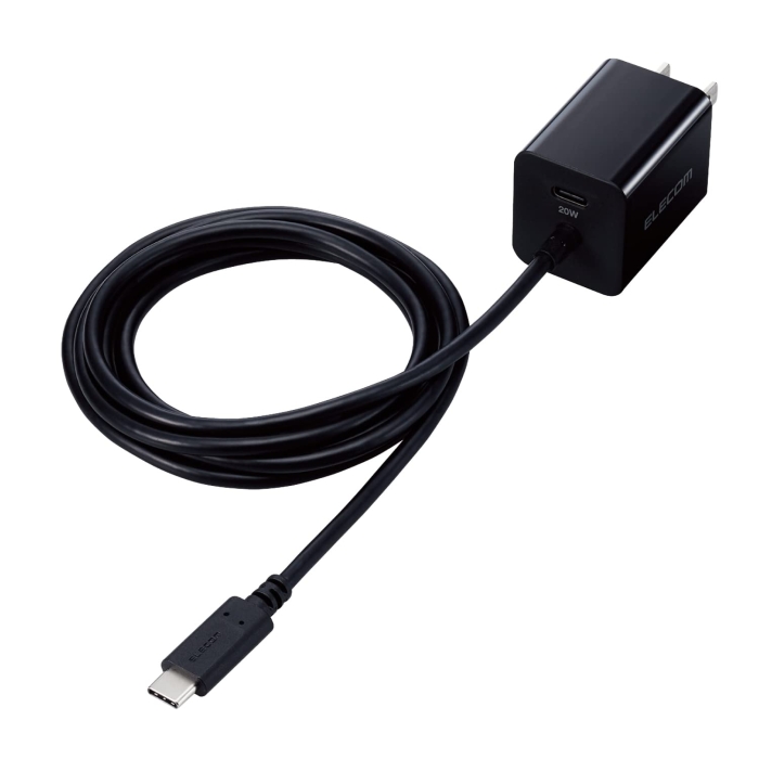 AC[d/20W/USB-C1|[g/USB-CP[u/ubN(MPA-ACCP37BK) ELECOM GR