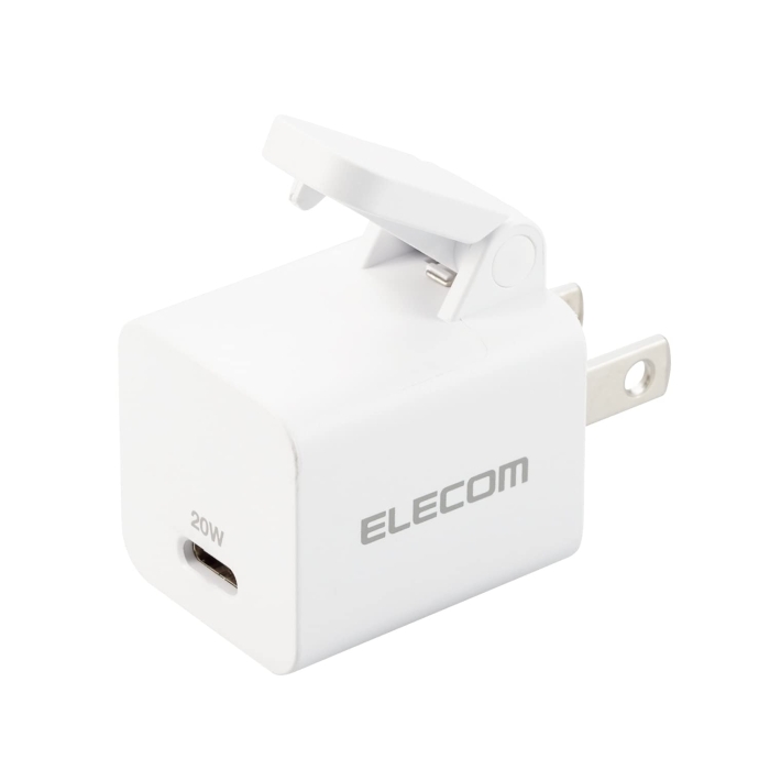 AC[d/y/20W/USB-C1|[g/zCg(MPA-ACCP31WH) ELECOM GR