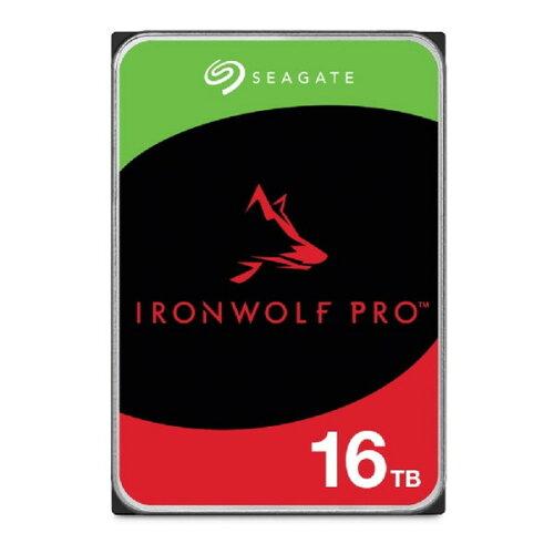 IronWolf Pro HDD(Helium)3.5inch SATA 6Gb/s 16TB 7200RPM 256MB 512E(ST16000NT001) V[QCg