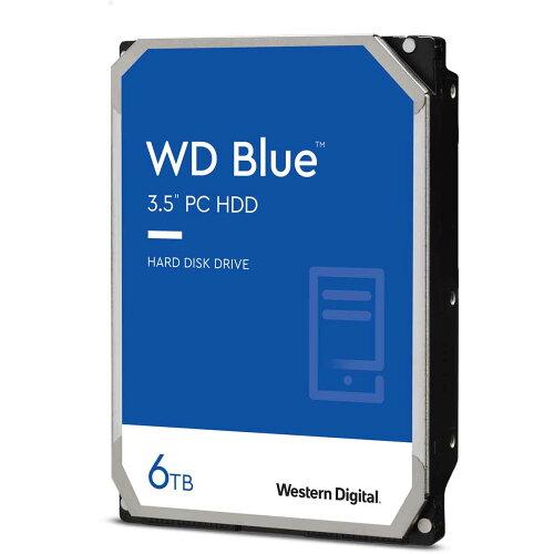 WD60EZAX WD Blue SATA 6Gb/s 256MB 6TB 5400rpm 3.5inch CMR(WD60EZAX) WESTERN DIGITAL