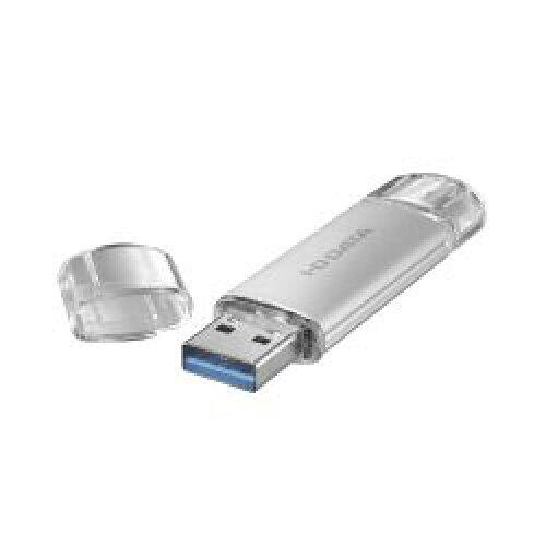 USB-AUSB-C USB[(USB 3.2 Gen 1)128GB Vo[(U3C-STD128G/S) IODATA ACI[f[^