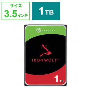 Ironwolf(NAS HDD) 3.5inch SATA 6GB/s 1TB 5400RPM 256MB 512E (ST1000VN008)