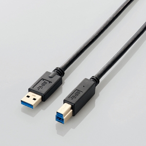 USB3.0P[u(A-B)/1.5m/ubN(USB3-AB15BK)