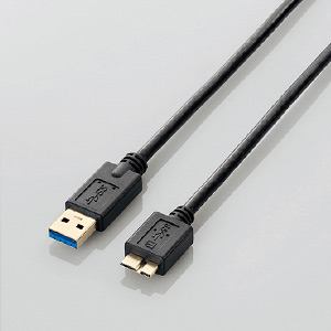 USB3.0P[u(A-microB)/0.5m/ubN(USB3-AMB05BK)