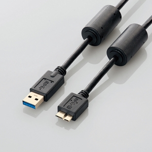 USB3-AMBF10BK [1m ubN] tFCgRAt USB3.0P[u(A-microB)/1.0m/ubN(USB3-AMBF10BK) ELECOM GR