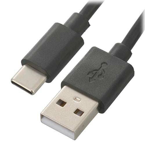 USB2.0P[u(Type-A-Type-C/ʐME[dp/ő3A/P[u1m/ubN) SMT-LC1M-K