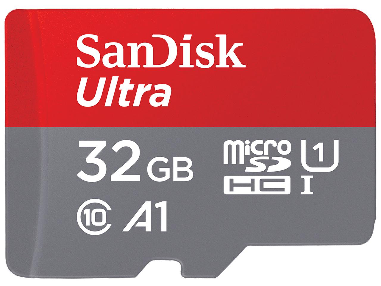 TfBXN Eg microSDHC UHS-IJ[h 32GB(SDSQUA4-032G-JN3MA) SANDISK