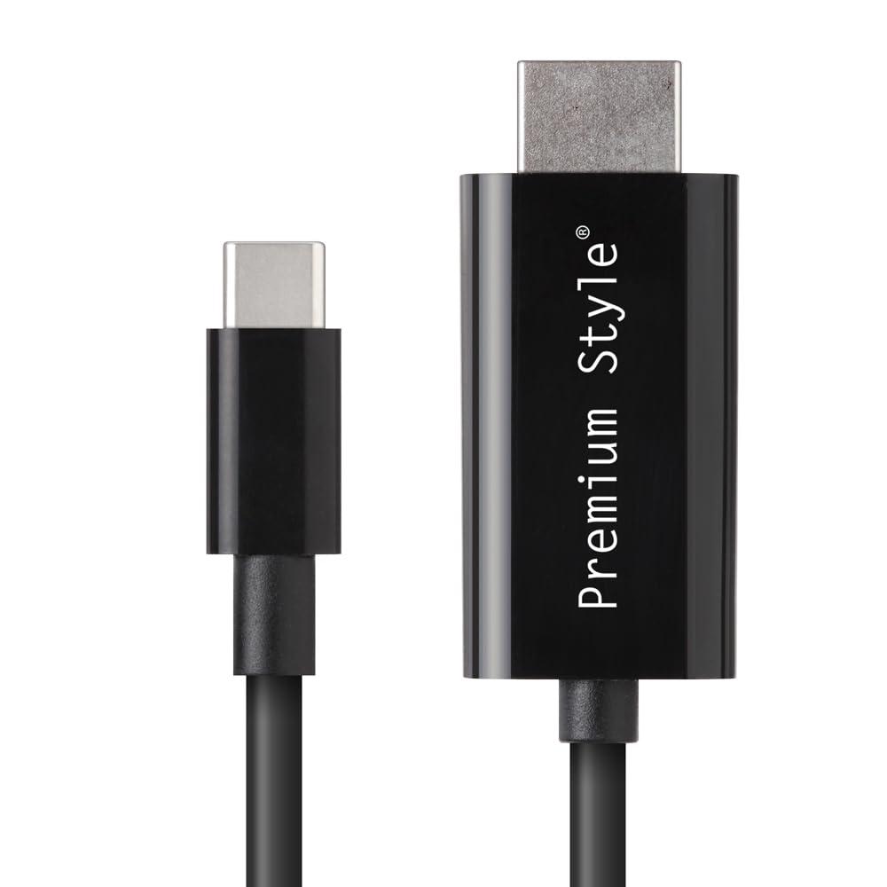 PGA PG-SUCTV3MBK USB TYPE-C HDMI~[OP[u Premium Style 3m ubN PGSUCTV3MBK(PG-SUCTV3MBK)