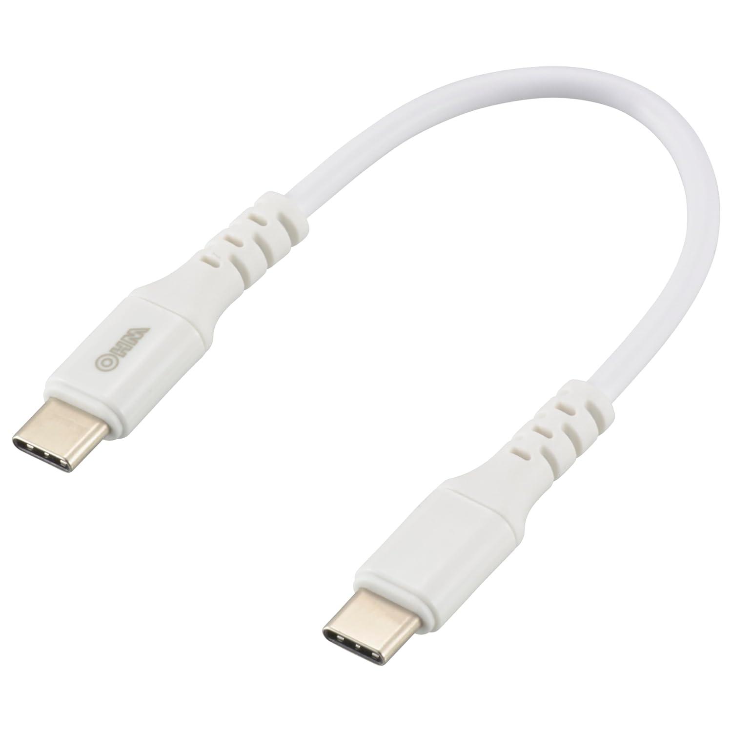 PDΉType-CP[u(OubV`/USB Type-C to Type-C/0.15m/zCg) SMT-L015PD-W