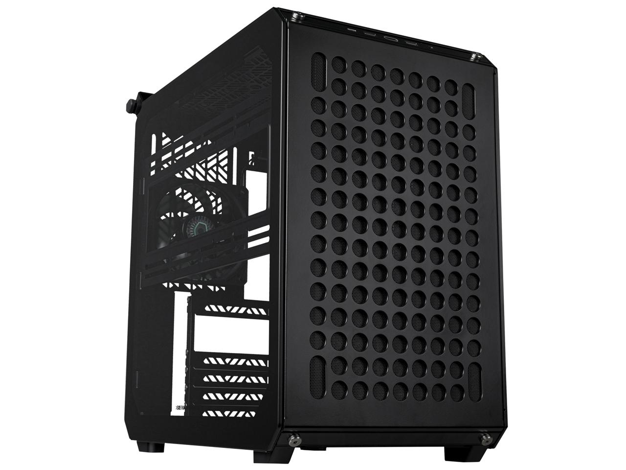 Qube 500 Flatpack Black   (Q500-KGNN-PSE)