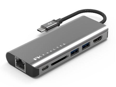 Portable 6 in 1 USB-C Hub(HCM006AP2F) tB[hX[