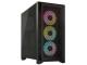 iCUE 4000D RGB Airflow Tempered Glass Mid-Tower, Black   (CC-9011240-WW)