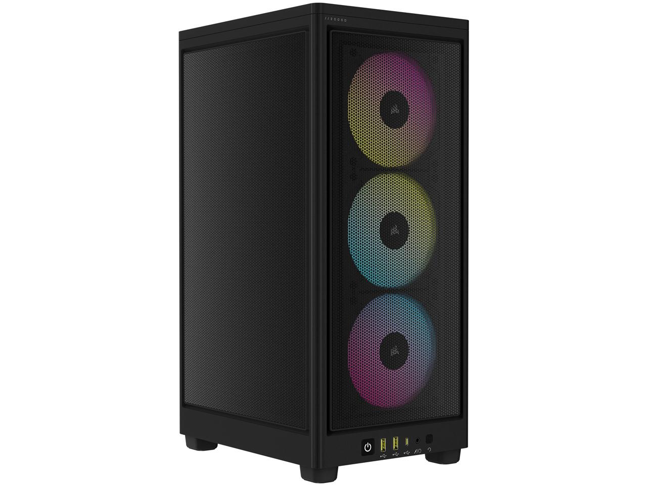 iCUE 2000D RGB AIRFLOW - ITX Tower - Black   (CC-9011246-WW)