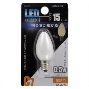 [CgEƖLEDdELEDv] LED[\N 0.5WdF E12 LDC1L-H-E12 11 OHM I[d@