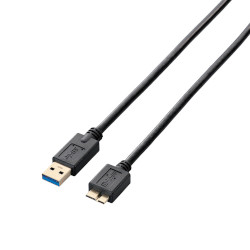USB3-AMB05BK/RS [0.5m ubN] USB3.0P[u(A-microB)/0.5m/ubN USB3-AMB05BK/RS(USB3-AMB05BK/RS) ELECOM GR