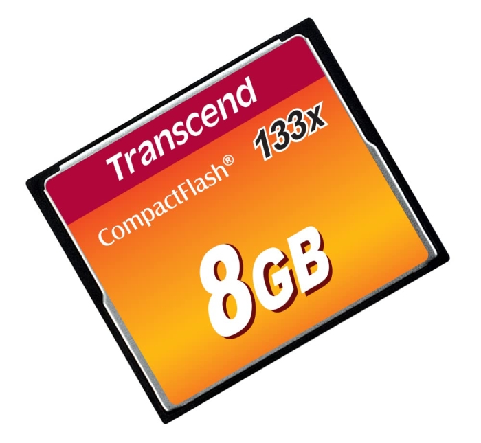 RpNgtbV133{ Transcend 8GB CF CARD (133XA TYPE I) TS8GCF133