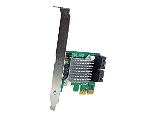 4 Port PCI Express 2.0 SATA III 6Gbps RAID Controller Card with HyperDuo SSD Tiering(PEXSAT34RH) Startech