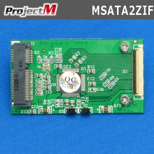 Project_M@mSATA SSD to 1.8h ZIFϊ ProjectM