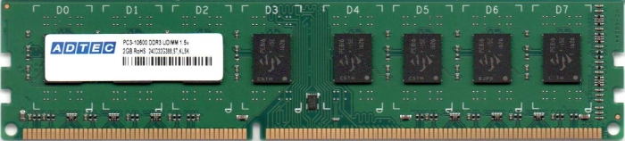 ADS10600D-2G (DDR3 PC3-10600 2GB) fXNgbvp[ [DDR3 PC3-10600(DDR3-1333) 2GB(2GBx1g) 240PIN] ADS10600D-2G ADTEC
