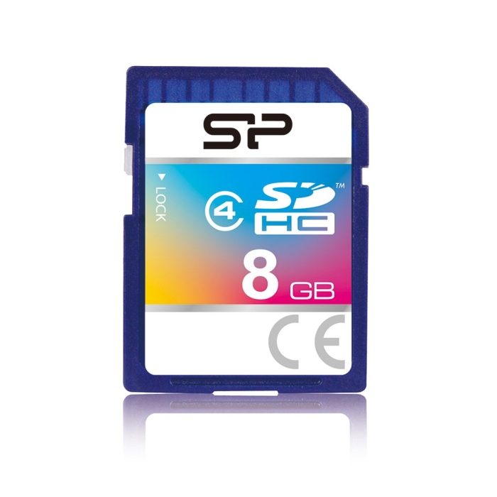 SP008GBSDH004V10 (8GB) SDHC[J[h 8GB (Class4) ivۏ(SP008GBSDH004V10) Silicon Power