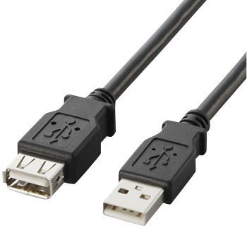 USB2.0 P[u A^Cv/1.5m(ubN)(U2C-E15BK)