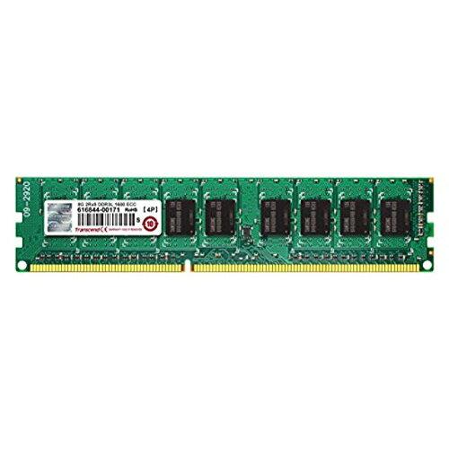 TS1GLK72W6H 8GB DDR3L 1600 240pin ECC Unbuffered DIMM CL11 2Rx8(TS1GLK72W6H)
