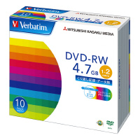 Verbatim DHW47NP10V1 (DVD-RW 2{ 10g) cuc|qv 4.7GB DHW47NP10V1 10 MITSUBISHI OHd@